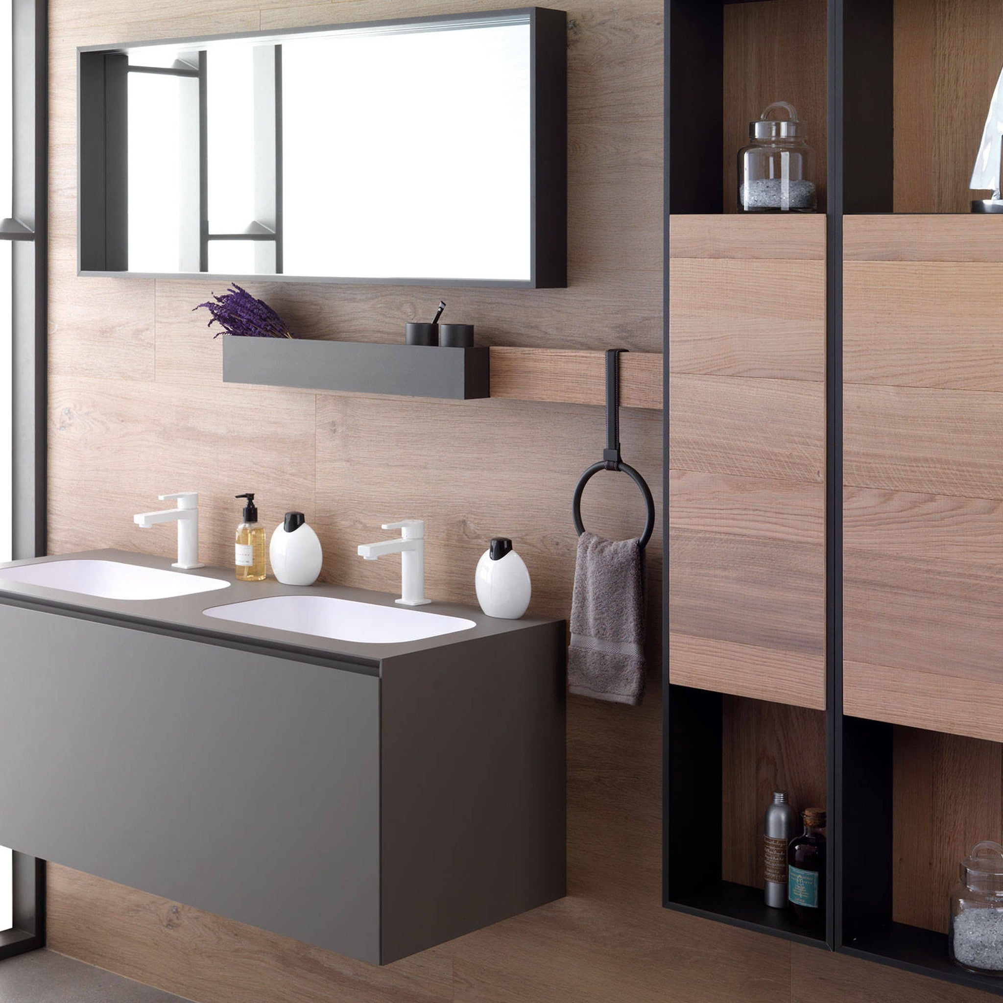 GAMA Decor Soft: Mat Nano Teknoloji ile Lüks Banyo Mobilyası