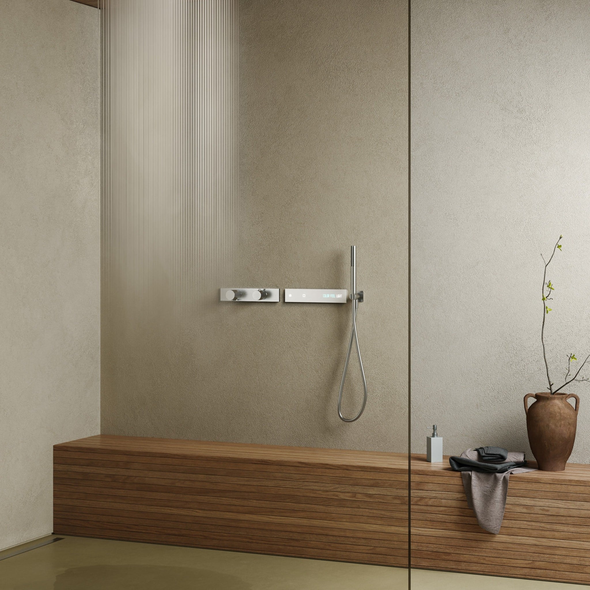 Fantini Acqua Zone: Işık ve Suyla Tanışan Premium Duş Sistemi