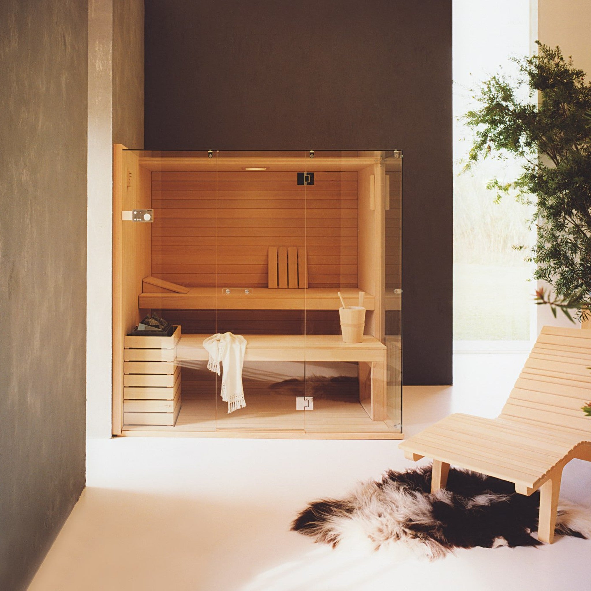 Effe Sky Corner Lüks Sauna: Işık ve Ahşabın Buluştuğu Kaçış