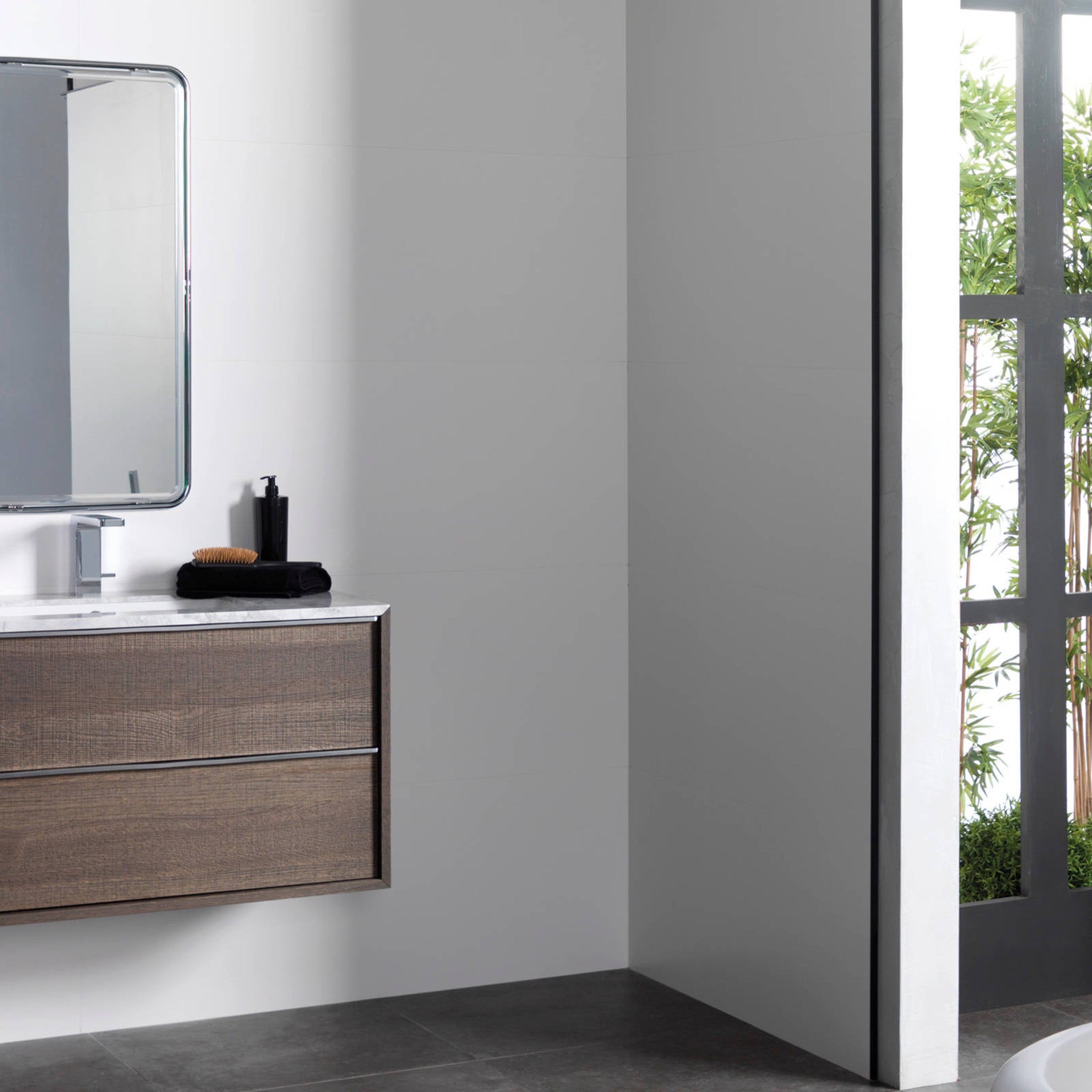 GAMA Decor Century Banyo Mobilyası | Oymalı Meşe Kaplama