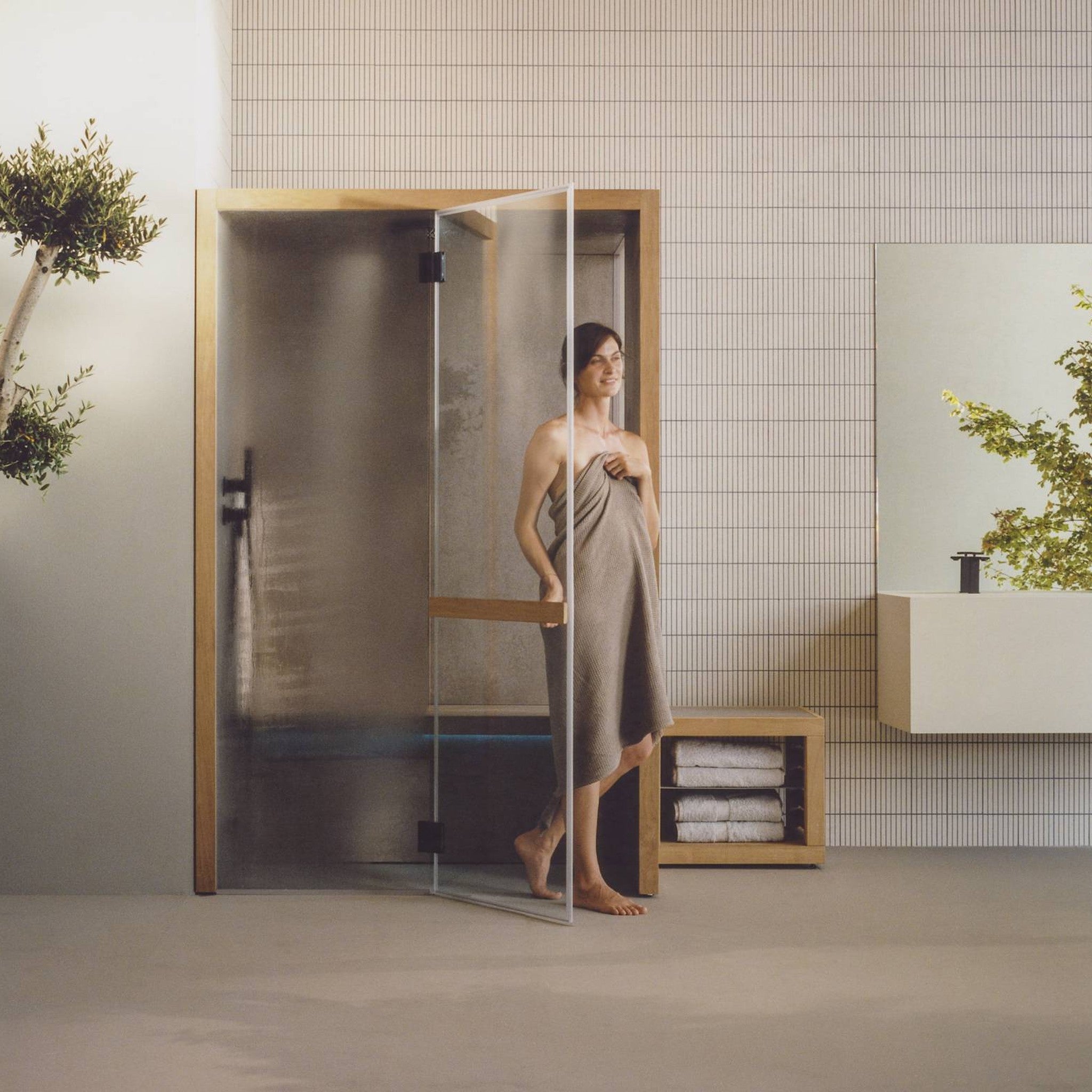 Effe Natural H: Lüks Sauna Deneyiminde Işık ve Doğanın Buluşması