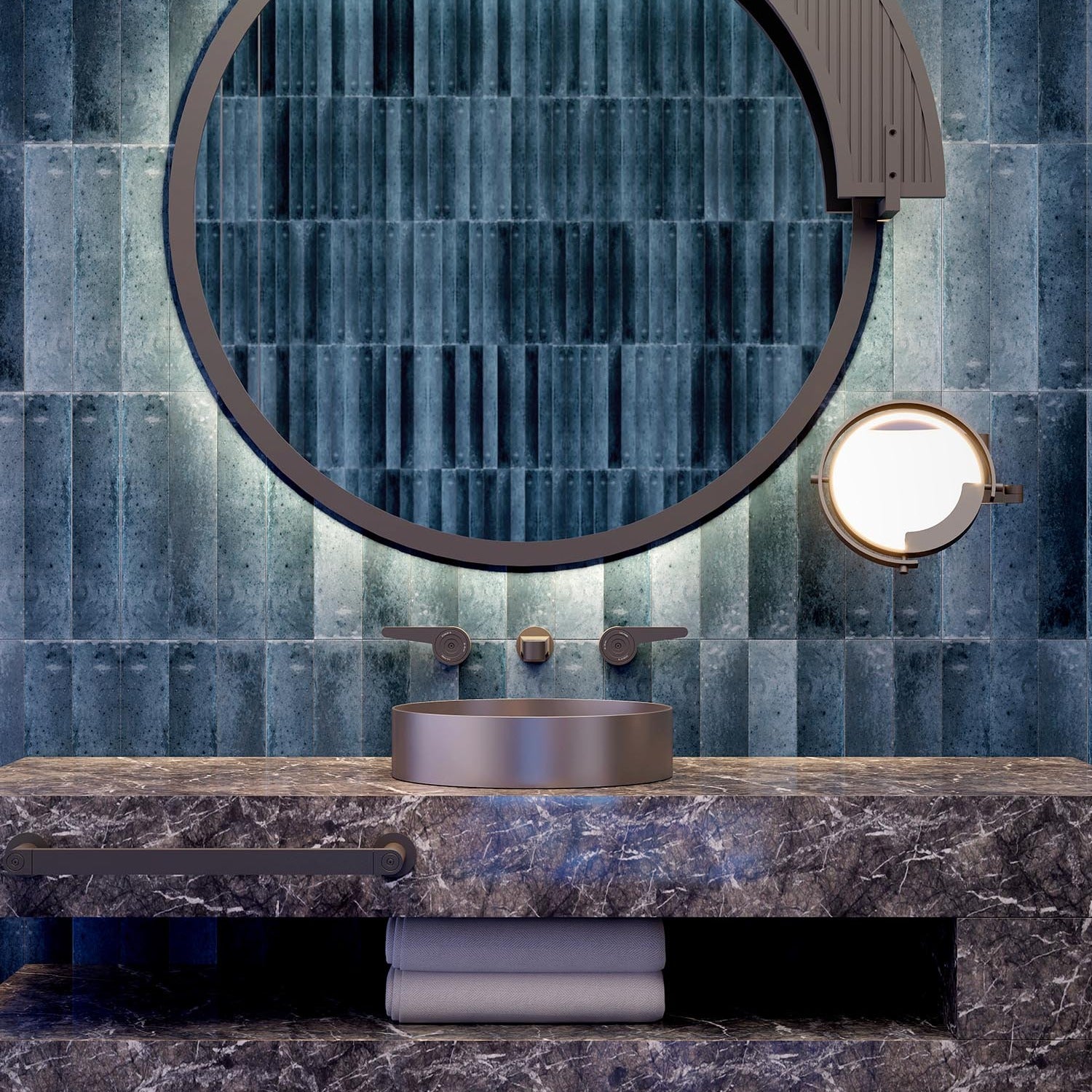 THG Paris Zoom.12: Geometrik Ruhlu Lüks Banyo Armatürü